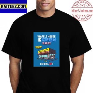 Waffle House Oxford MS Is Open Vintage T-Shirt