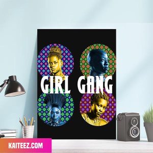 Wakanda Girl Gang Black Panther Wakanda Forever Poster