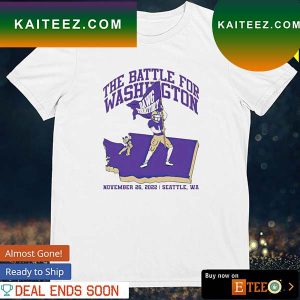 Washington Huskies the battle for Washington T-shirt