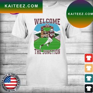 Welcome to the Junction Skeleton football T-shirt
