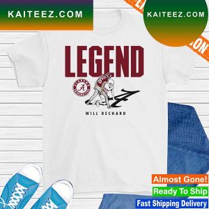 Will Reichard Alabama Crimson Tide Stand Over Legend T-shirt