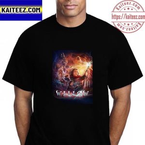 Willow Poster Movie Premiered On Disney+ Vintage T-Shirt