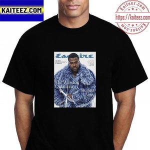 Winston Duke In Black Panther Wakanda Forever On Cover Esquire Vintage T-Shirt