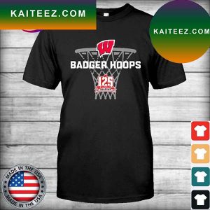 Wisconsin Badgers Basketball 125th Anniversary T-Shirt