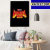 Wonder Man Poster Movie Of Marvel Studios Art Decor Poster Canvas