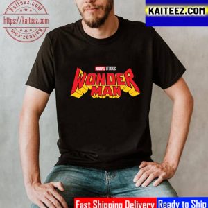 Wonder Man Poster Movie Of Marvel Studios Vintage T-Shirt