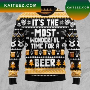 Wonderful Time For A Beer Ugly Sweater