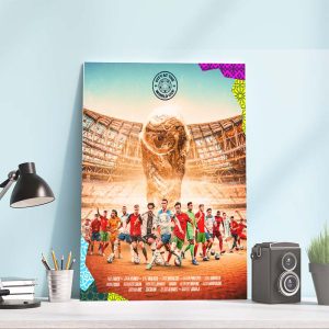 World Cup 2022 City At The Qatar Poster Canvas
