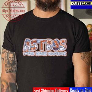 World Series Champions 2022 MLB Houston Astros Vintage T-Shirt