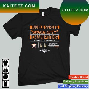 World Series Space City Houston Astros Champions 2022 T-shirt