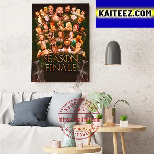 Wrestling Revolver Season Final Art Decor Poster Canvas