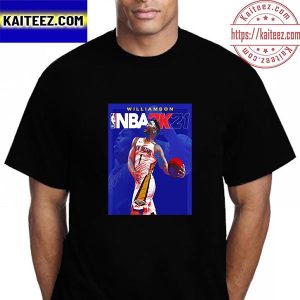 Zion Williamson NBA 2K21 New Orleans Pelicans NBA Vintage T-Shirt