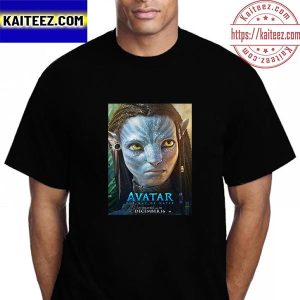 Zoe Saldana As Neytiri In Avatar The Way Of Water Vintage T-Shirt