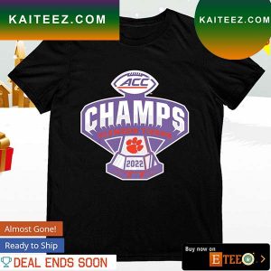 2022 ACC Football Conference Champions Clemson Tigers T-shirt