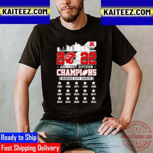 2022 AFC West Division Champions Kansas City Chiefs 1962 2022 Vintage T-Shirt