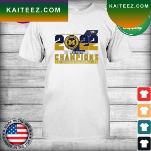 2022 Big Ten Football Champions Michigan Wolverines T-shirt