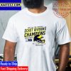 2022 Big Ten East Division Champions Michigan Wolverines Vintage T-Shirt