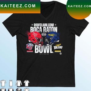 2022 Boca Raton Bowl Game Liberty Flames Vs Toledo Rockets T-Shirt