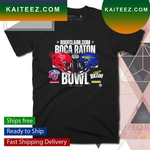 2022 Boca Raton Bowl Liberty Flames and Toledo Rockets T-shirt