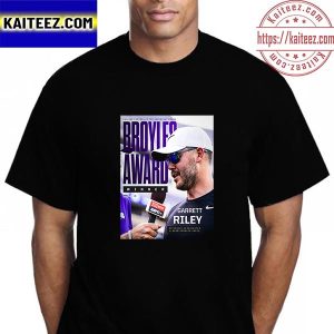 2022 Broyles Award Winner Is Garrett Riley Coach TCU Football Vintage T-Shirt
