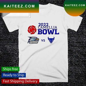2022 Camellia Bowl Georgia Southern Eagles and Buffalo Bulls T-shirt