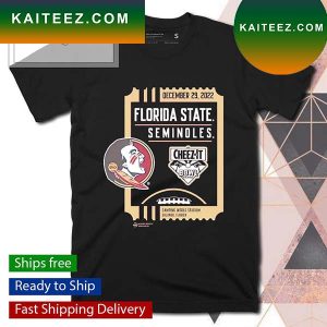 2022 Cheez-It Bowl Florida State Seminoles December 29 2022 Camping World Stadium T-shirt