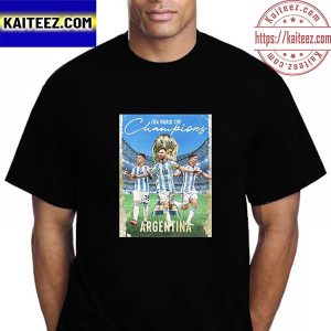 2022 FIFA World Cup Champions Are Argentina Champs Vintage T-Shirt