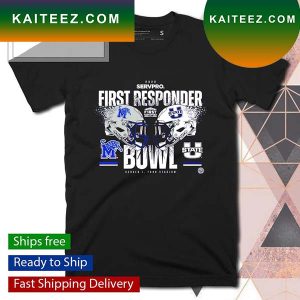 2022 First Responder Bowl Memphis Tigers and Utah State Aggies T-shirt