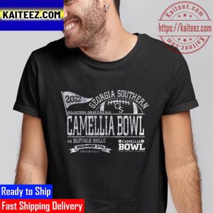2022 Hail Southern And No Place Else Georgia Southern Vs Buffalo Bulls Camellia Bowl Vintage T-Shirt