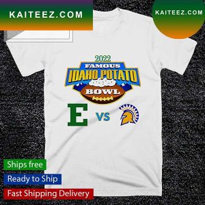 2022 Idaho Potato Bowl Eagles from Eastern Michigan and Spartans from San Jose State T-shirt