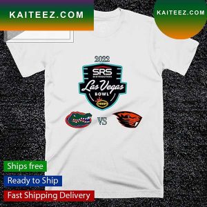2022 Las Vegas Bowl Florida Gators and Beavers of Oregon State T-shirt
