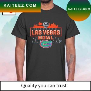 2022 Las Vegas Bowl SRS Distribution Florida Gators logo T-shirt