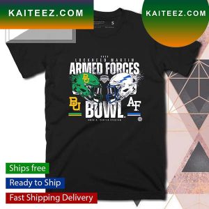2022 Lockheed Martin Armed Forces Bowl Baylor Bears and Air Force Falcons T-shirt