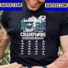 2022 NCAA Womens Volleyball National Champions Texas Longhorn Skyline Vintage T-Shirt