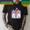 2022 NFC west Champions San Francisco 49ers signatures T-shirt