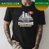 2022 NFC west Champions San Francisco 49ers team signatures T-shirt