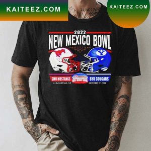 2022 New Mexico Bowl Game BYU Cougars vs SMU Mustangs T-shirt