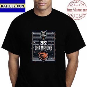 2022 SRS Distribution Las Vegas Bowl Champions Are Oregon State Football Vintage T-Shirt