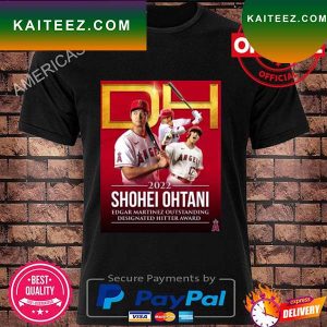 2022 Shohei Ohtani Edgar Martinez Outstanding Designated Hitter Award T-shirt