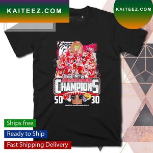 2022 Southeastern Conference Champions Georgia Bulldogs 50 30 LSU Tigers T-shirt