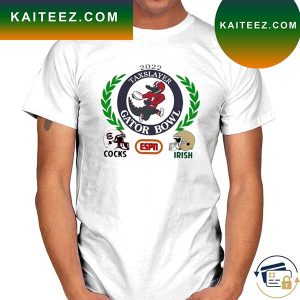 2022 Taxslayer Gator Bowl Cocks Vs Irish T-Shirt