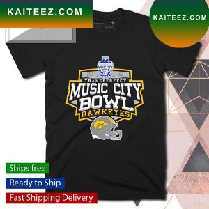 2022 TransPerfect Music City Bowl Iowa Hawkeyes T-shirt