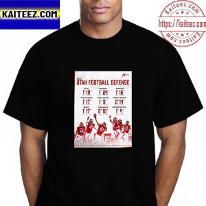 2022 Utah Football Defense Vintage T-Shirt