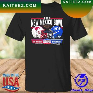 2022 new mexico bowl game byu cougars vs smu mustangs T-shirt