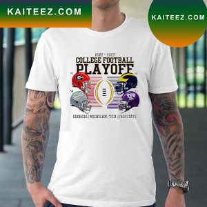 2023 College Football Playoff Bracket T-Shirt