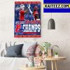 2023 New York Mets MLB Art Decor Poster Canvas