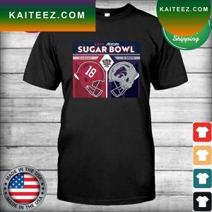 89th Sugar Bowl Alabama vs K-state Matchup 2022-23 T-Shirt