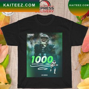 A J Brown Philadelphia Eagles 1000 Receiving Yards T-shirt