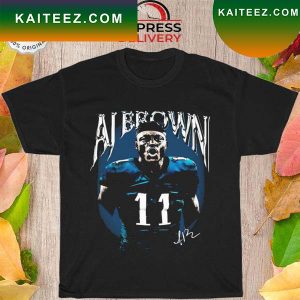 AJ Brown Philadelphia Eagles signature 2022 T-shirt