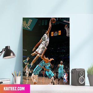 Aaron Gordon Dunk Of The Year Candidate Denver Nuggets Home Decorations Canvas-Poster